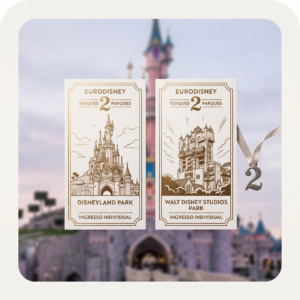 Ingressos para 02 parques na  Eurodisney